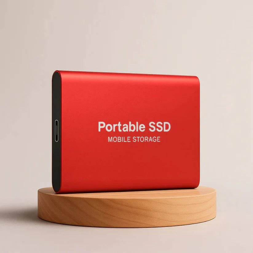 USB-C Portable External SSD with High-Speed Transfer for PC, Mac and Console