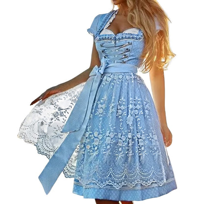 Traditional Bavarian Oktoberfest Dress for Women