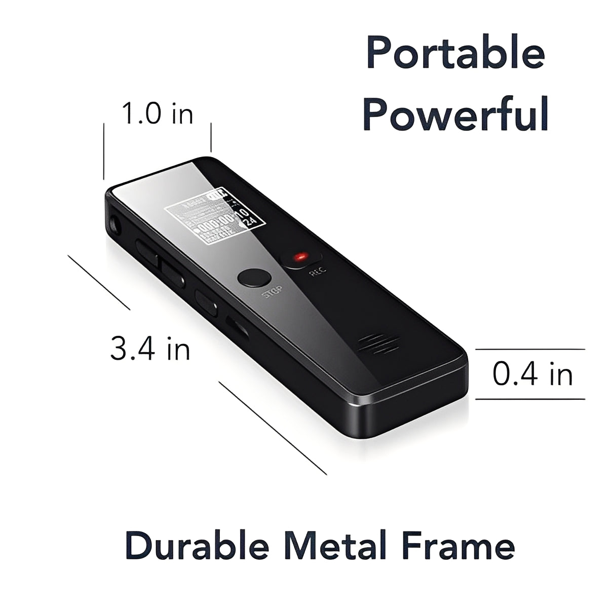 Digital Voice Recorder with Built In Speaker