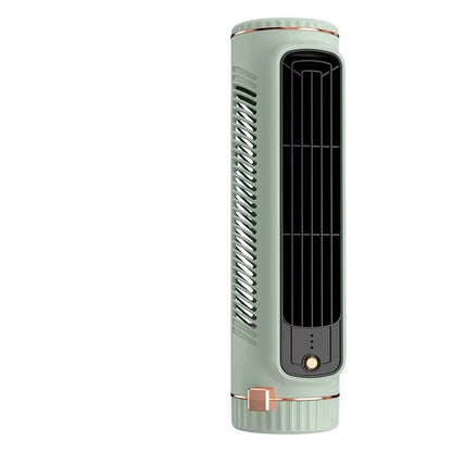 Modern Portable Bladeless Tower Fan for Home Office Cooling