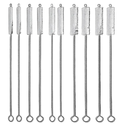 Reusable Straw Cleaning Brush Set for Cleaning, 10 Pieces