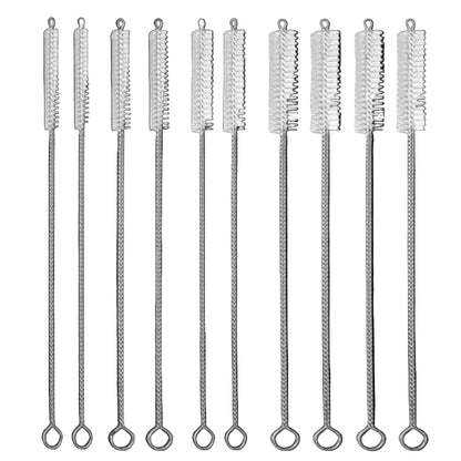 Reusable Straw Cleaning Brush Set for Cleaning, 10 Pieces