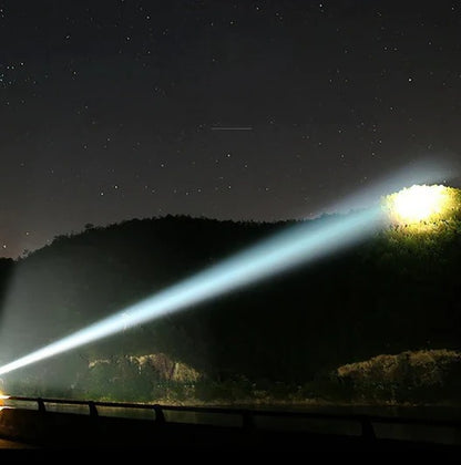 Outdoor Water-Resistant LED Flashlight with Bright Illumination