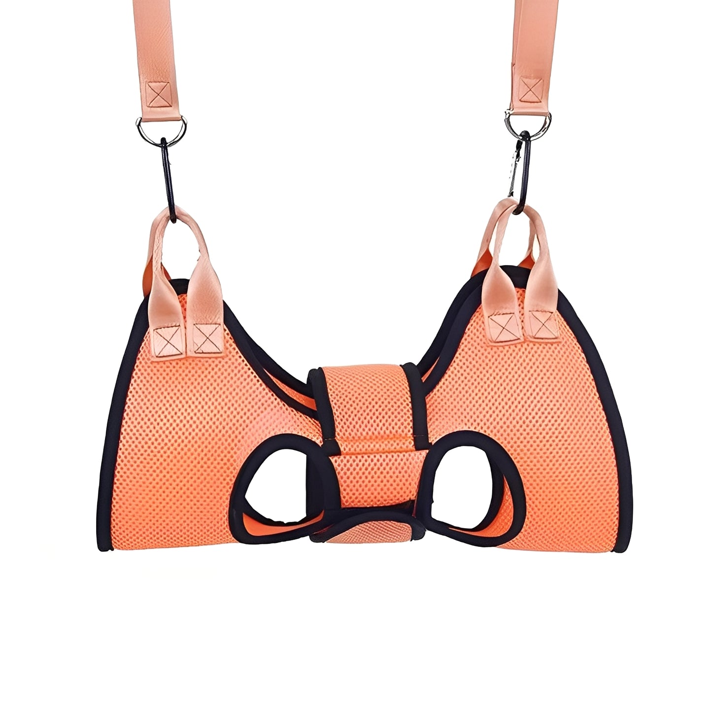 Fabric Grooming Hammock for Pets with Adjustable Straps