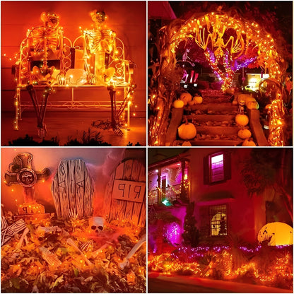 Solar Powered LED Garden String Lights