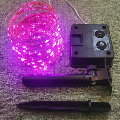 Solar Powered LED Garden String Lights