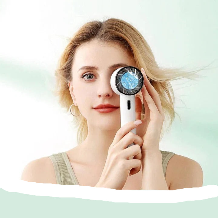 Portable Desktop Air Cooler Fan with USB Charging and Speed Control