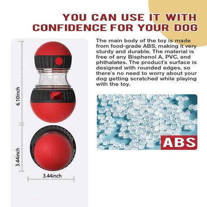 Puzzle Treat Toy for Dogs and Cats with Slow Feeding Design