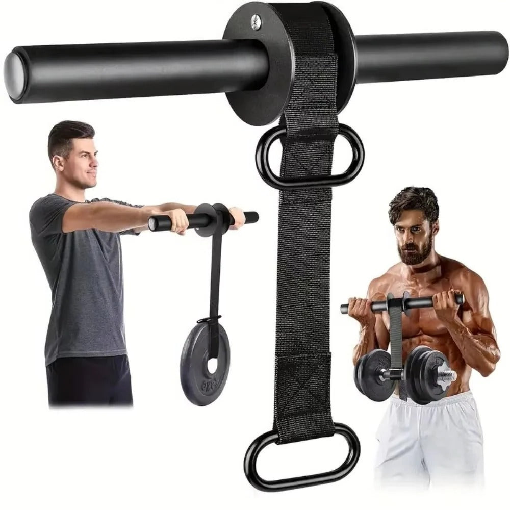 Portable Wrist and Forearm Training Handle with Textured Grip