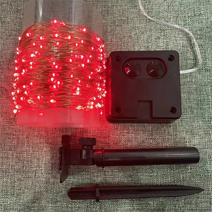 Solar Powered LED Garden String Lights