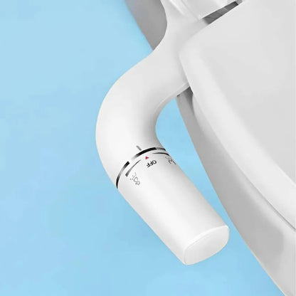 Dual Nozzle Toilet Bidet Attachment with Rear and Gentle Wash