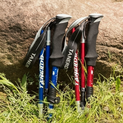 Foldable Hiking Pole and Adjustable Trekking Gear