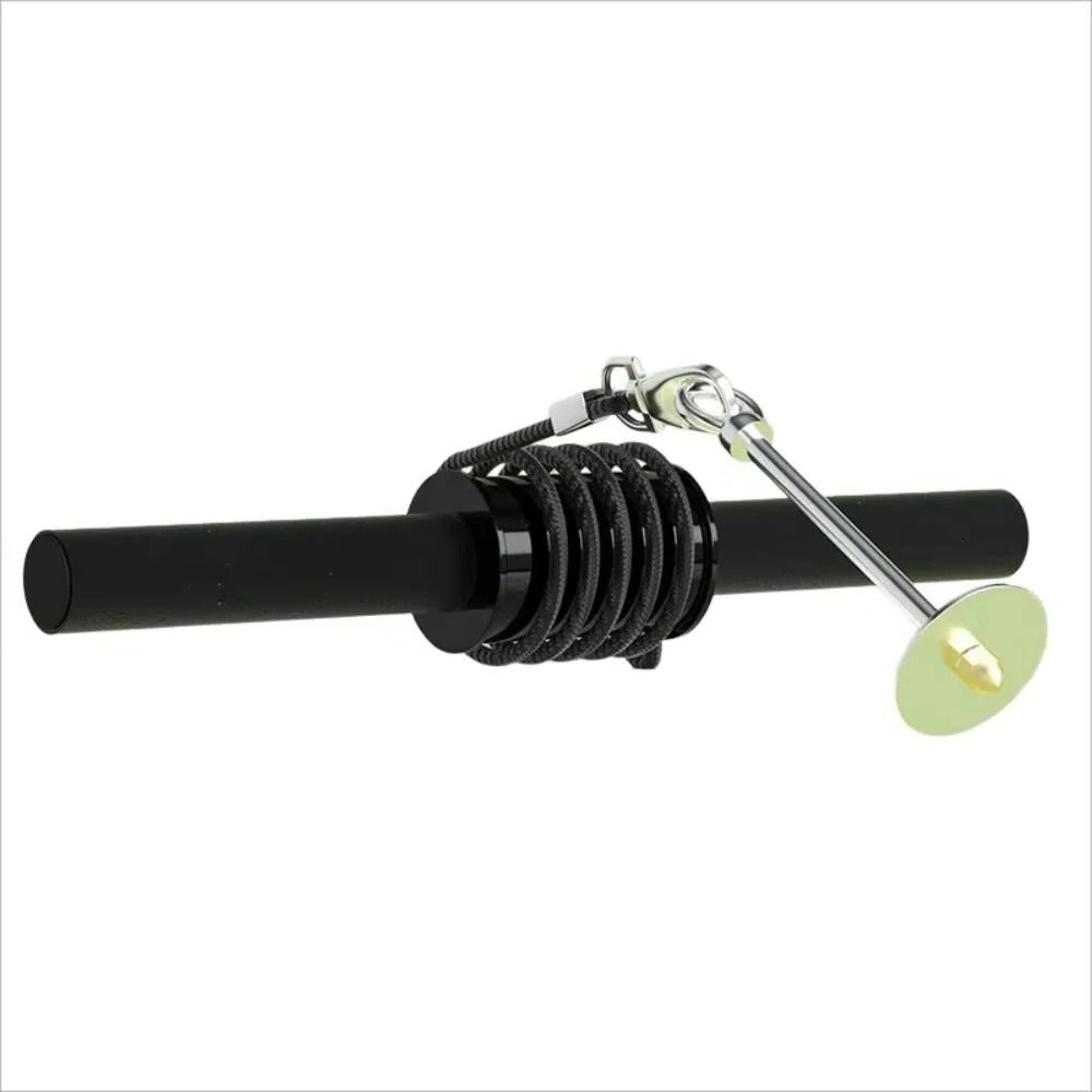 Portable Wrist and Forearm Training Handle with Textured Grip