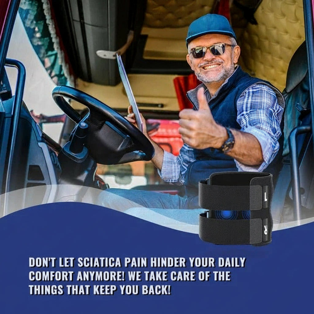 Knee Support Brace with Adjustable Buckle Straps and Dual Pads