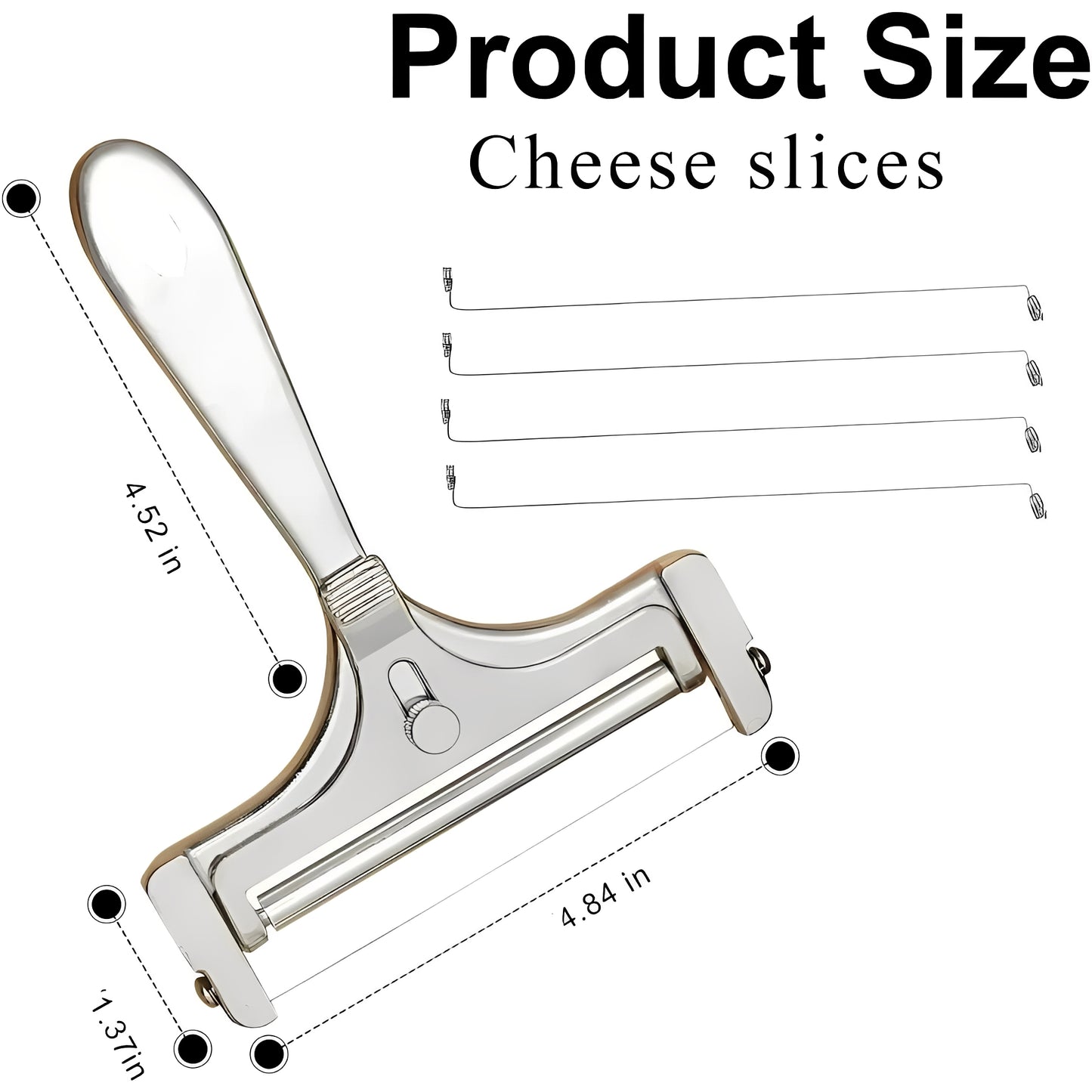 Stainless Steel Butter and Cheese Tool Set