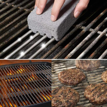 BBQ Grill Cleaning Bricks Pumice Stone Scrubber, Set of 5