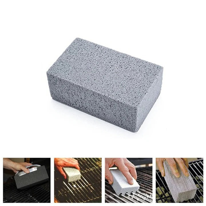 BBQ Grill Cleaning Bricks Pumice Stone Scrubber, Set of 5