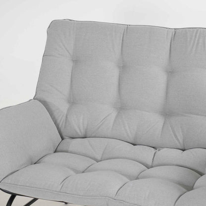 Sorella 4-Seater Outdoor Sofa Set in Grey with Coffee Table & End Table
